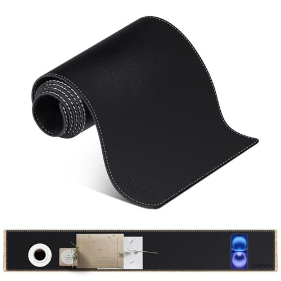 Gaming Console In Tv - Console Table Leather Cover - 39.4