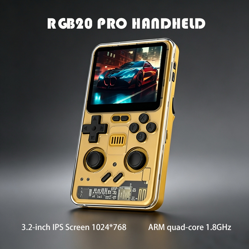 Gaming Console All In One - RGB20 Pro Retro Video Handheld Game