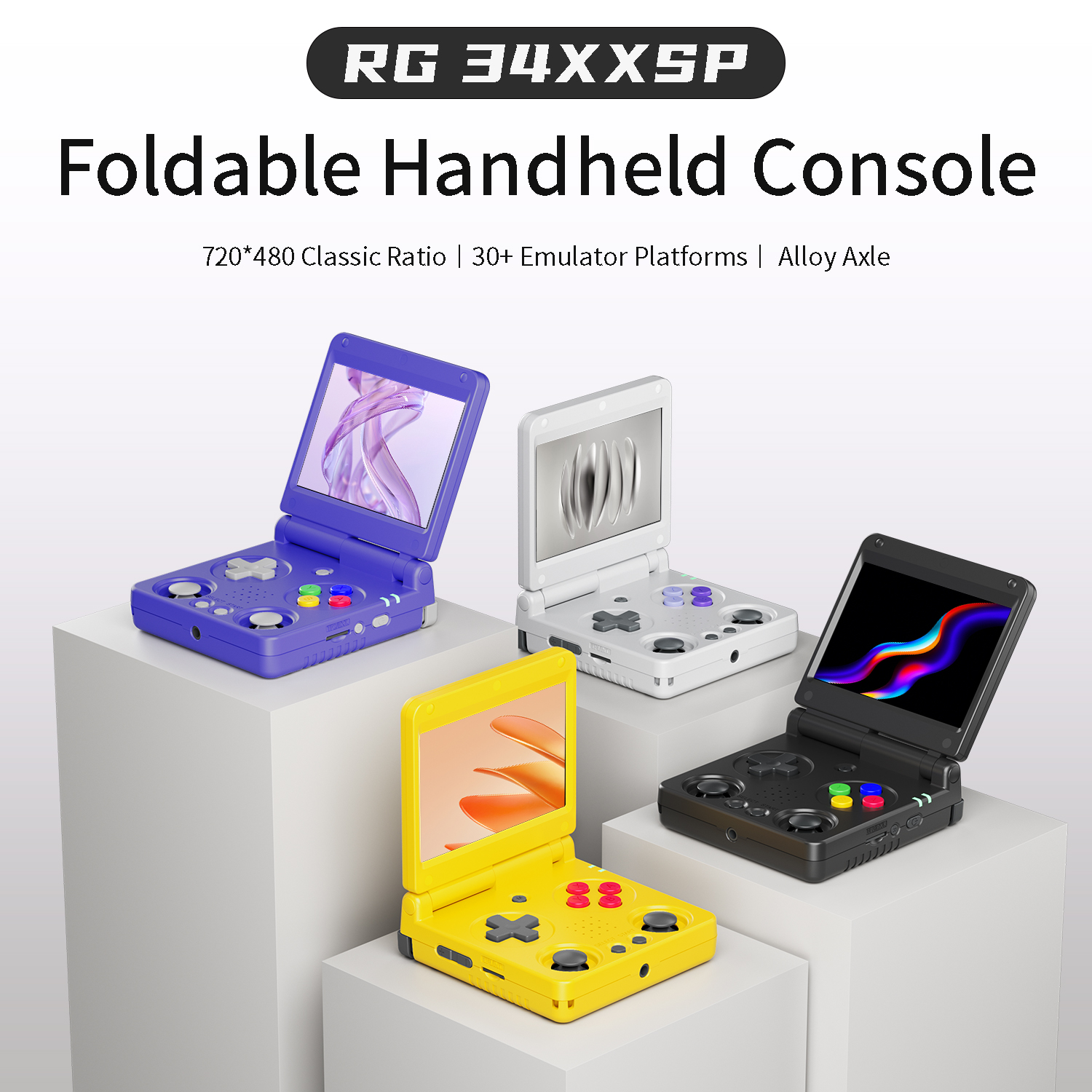 Anbernic RG34XXSP RG35XXSP Fli - Gaming Console All In One incelemesi ve fiyatı