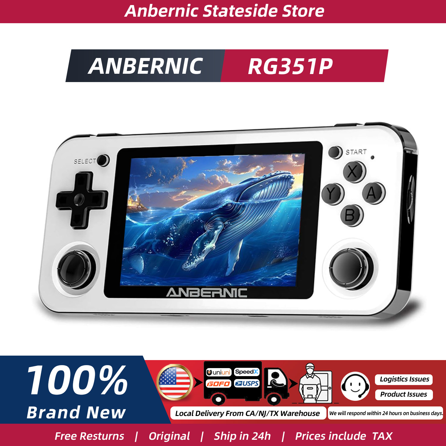 ANBERNIC RG351P Handheld Retro - Gaming Console Ayaneo incelemesi ve fiyatı