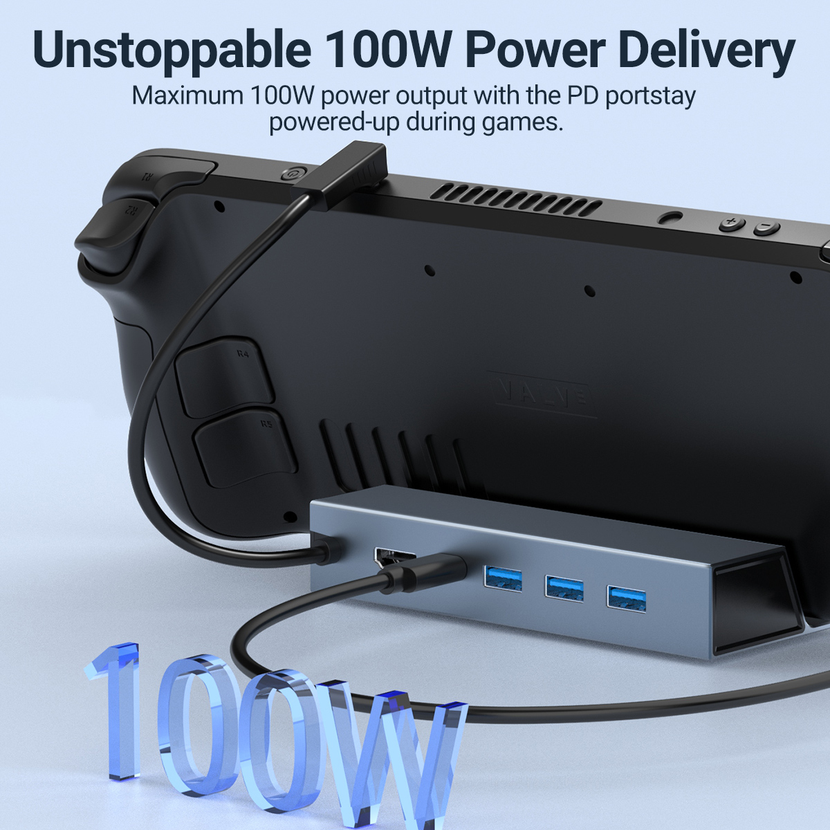 5 In 1 USB-C Game Hub Type-C C - Gaming Console Steam Deck incelemesi ve fiyatı