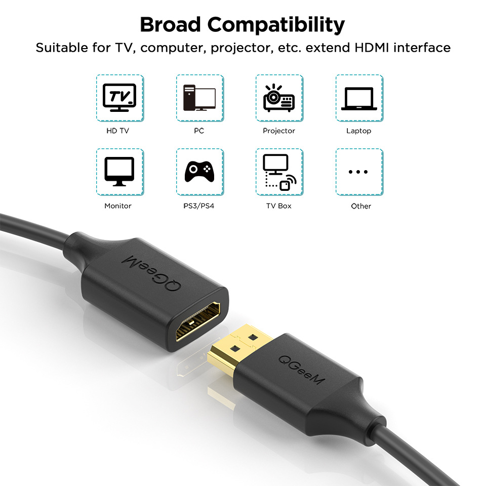 QGeeM 4K HDMI Extension Cable  - Gaming Console Bundle incelemesi ve fiyatı