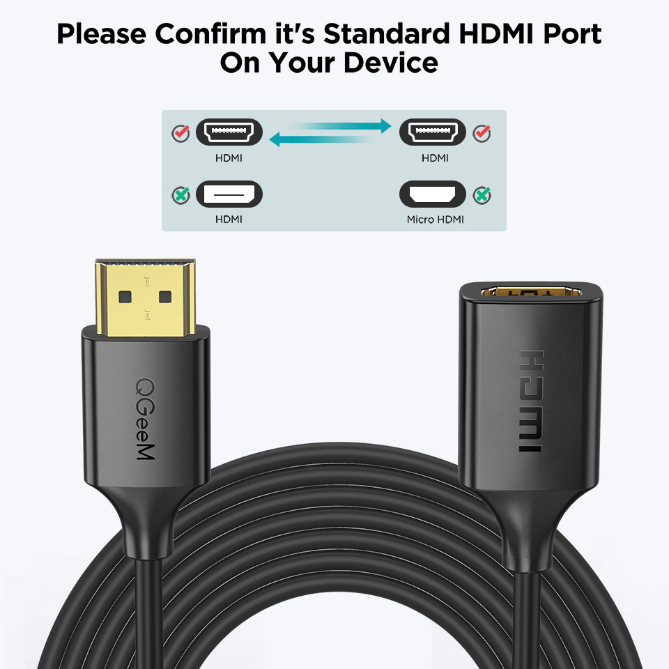 QGeeM 4K HDMI Extension Cable  - Gaming Console Bundle incelemesi ve fiyatı