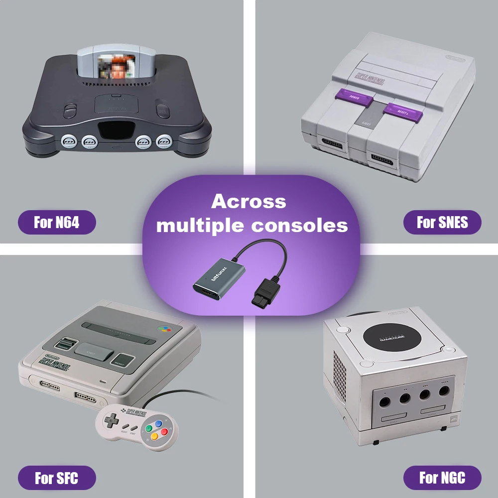 Bitfunx 720P Svideo / AV To HD - Gaming Console All In One incelemesi ve fiyatı