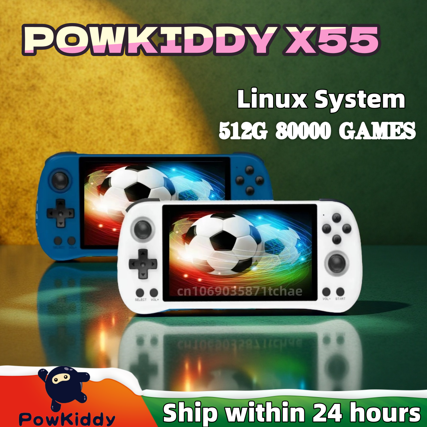 POWKIDDY X55 Handheld Game Con - Gaming Console All In One incelemesi ve fiyatı