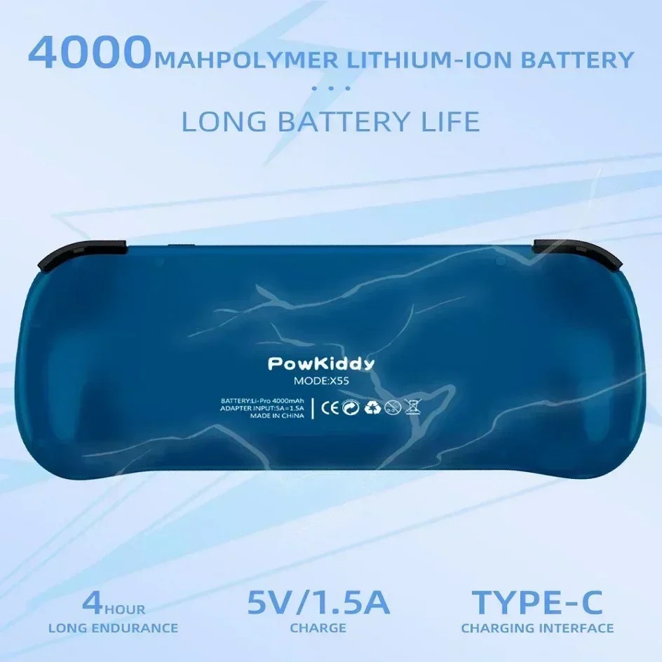 POWKIDDY X55 Handheld Game Con - Gaming Console All In One incelemesi ve fiyatı