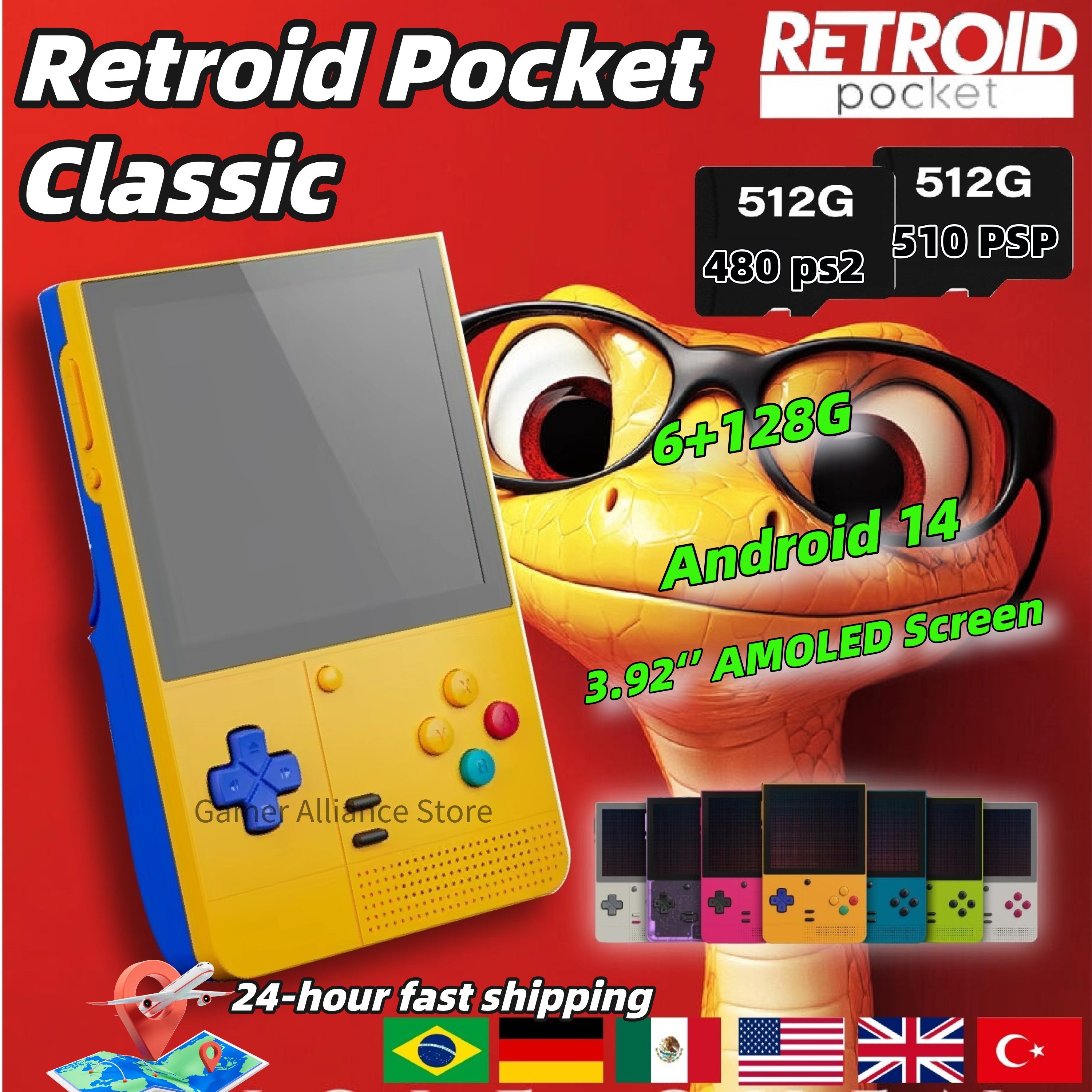 Retroid Pocket Classic RP Clas - Gaming Console All In One incelemesi ve fiyatı