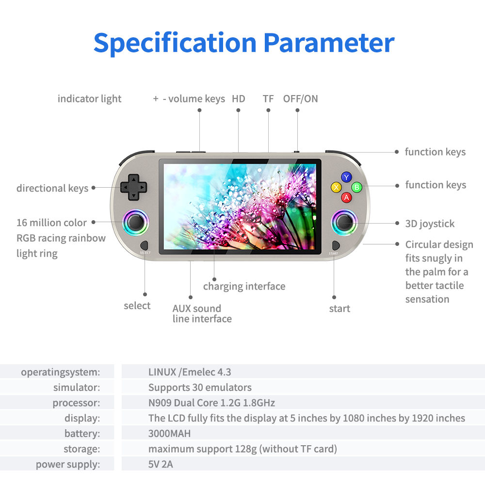 New 128GB M22 Pro Portable Poc - Gaming Console All In One incelemesi ve fiyatı