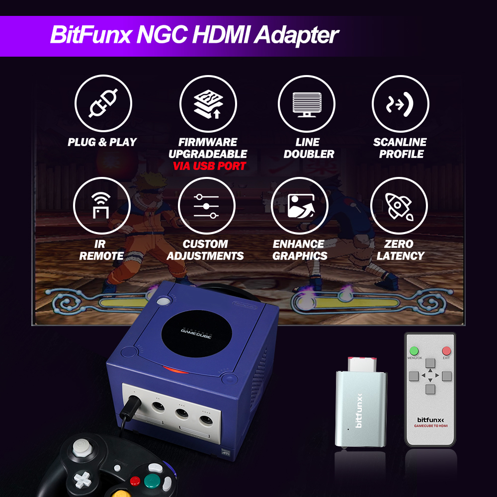 Bitfunx GC Video HDMI™ Adapter - Gaming Console All In One incelemesi ve fiyatı