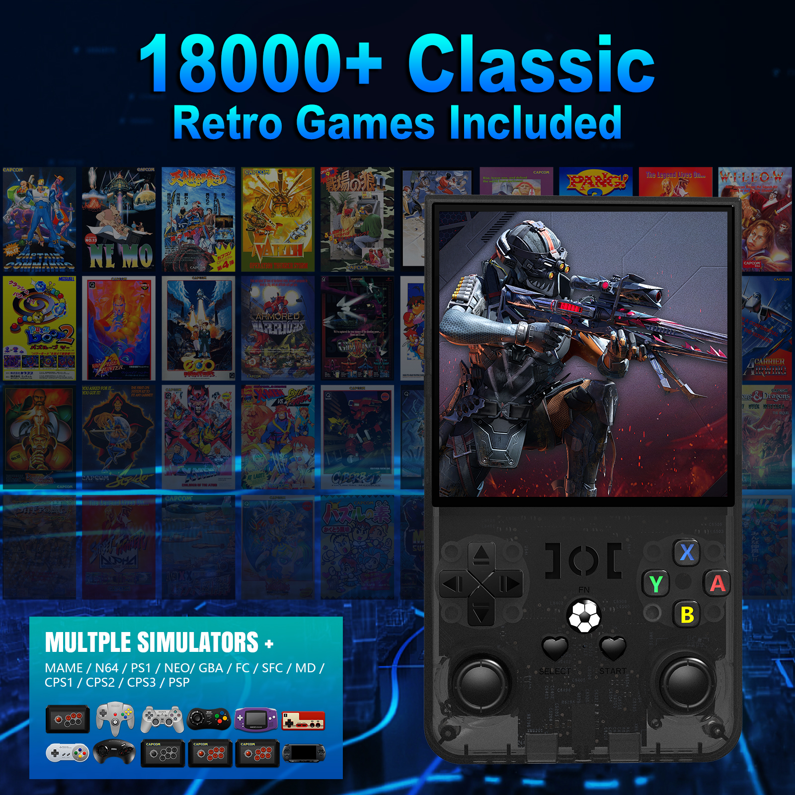 Open Source R36MAX Portable Vi - Gaming Console All In One incelemesi ve fiyatı