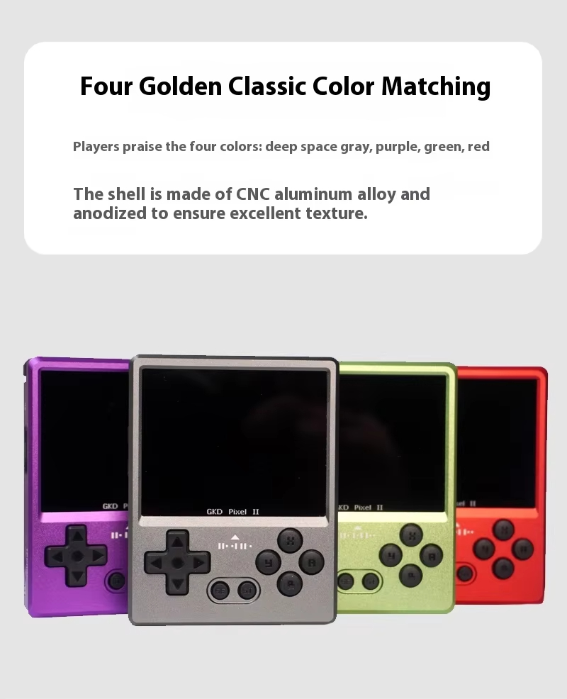 Gkd Pixel 2 2.4 Inch Ips Scree - Gaming Console All In One incelemesi ve fiyatı