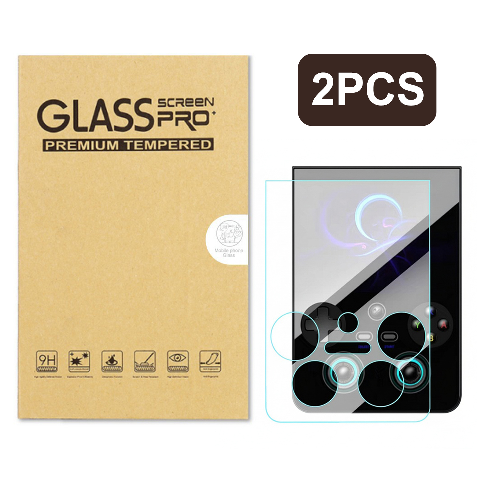 2pcs 9H HD Tempered Glass For  - Gaming Console Portable incelemesi ve fiyatı