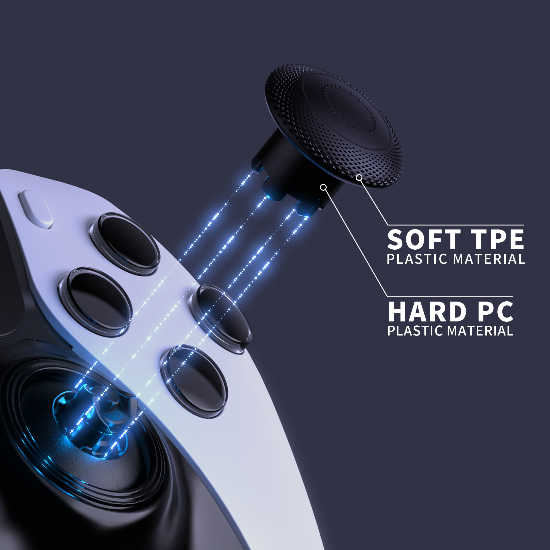 eXtremeRate ThumbsGear Interch - Thumb Grip Joystick incelemesi ve fiyatı