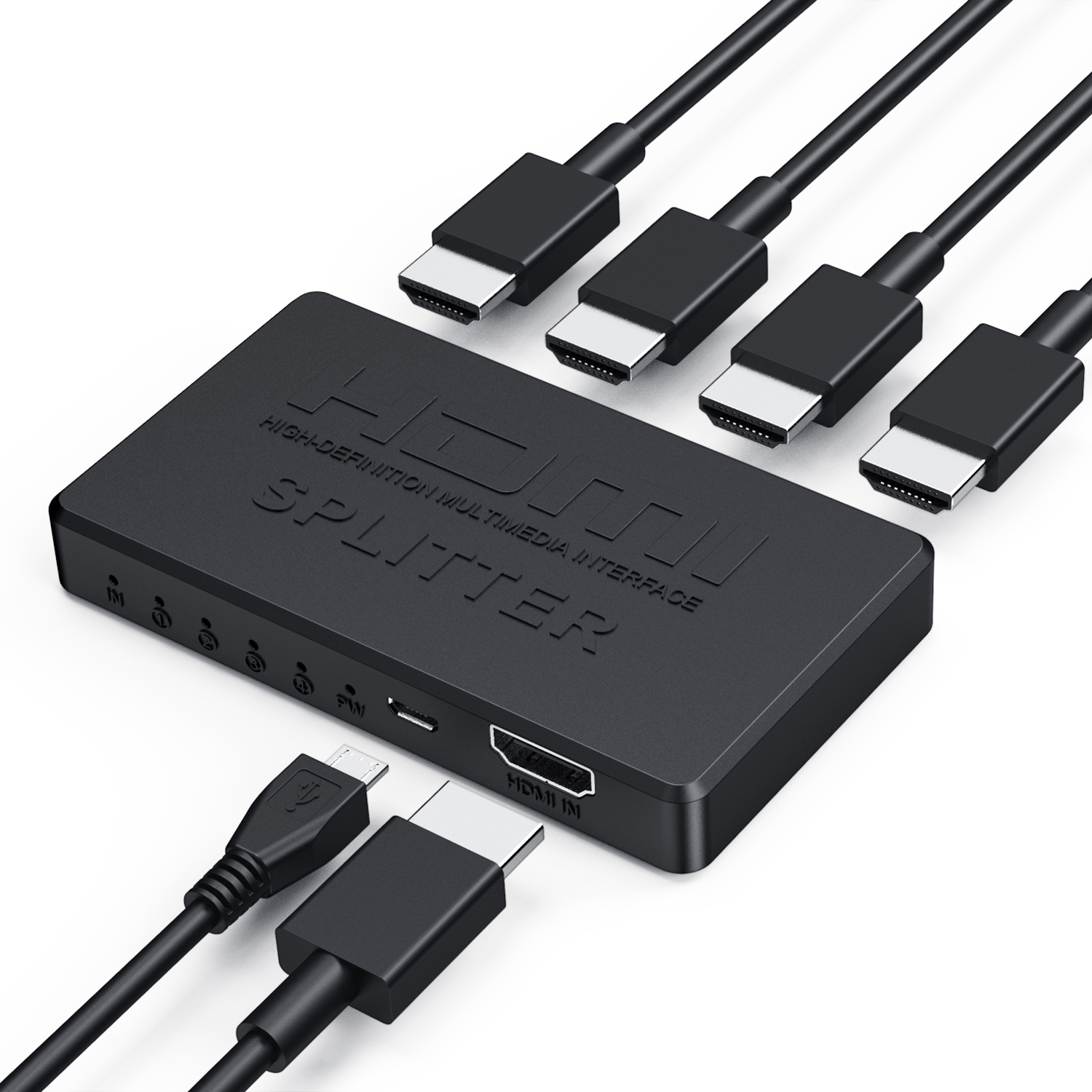 4K 2K HDMI Splitter 1 in 4 out - Gaming Console Bundle incelemesi ve fiyatı