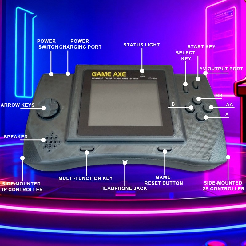 PFT Elite 4-Inch Handheld Arca - Gaming Console Portable incelemesi ve fiyatı