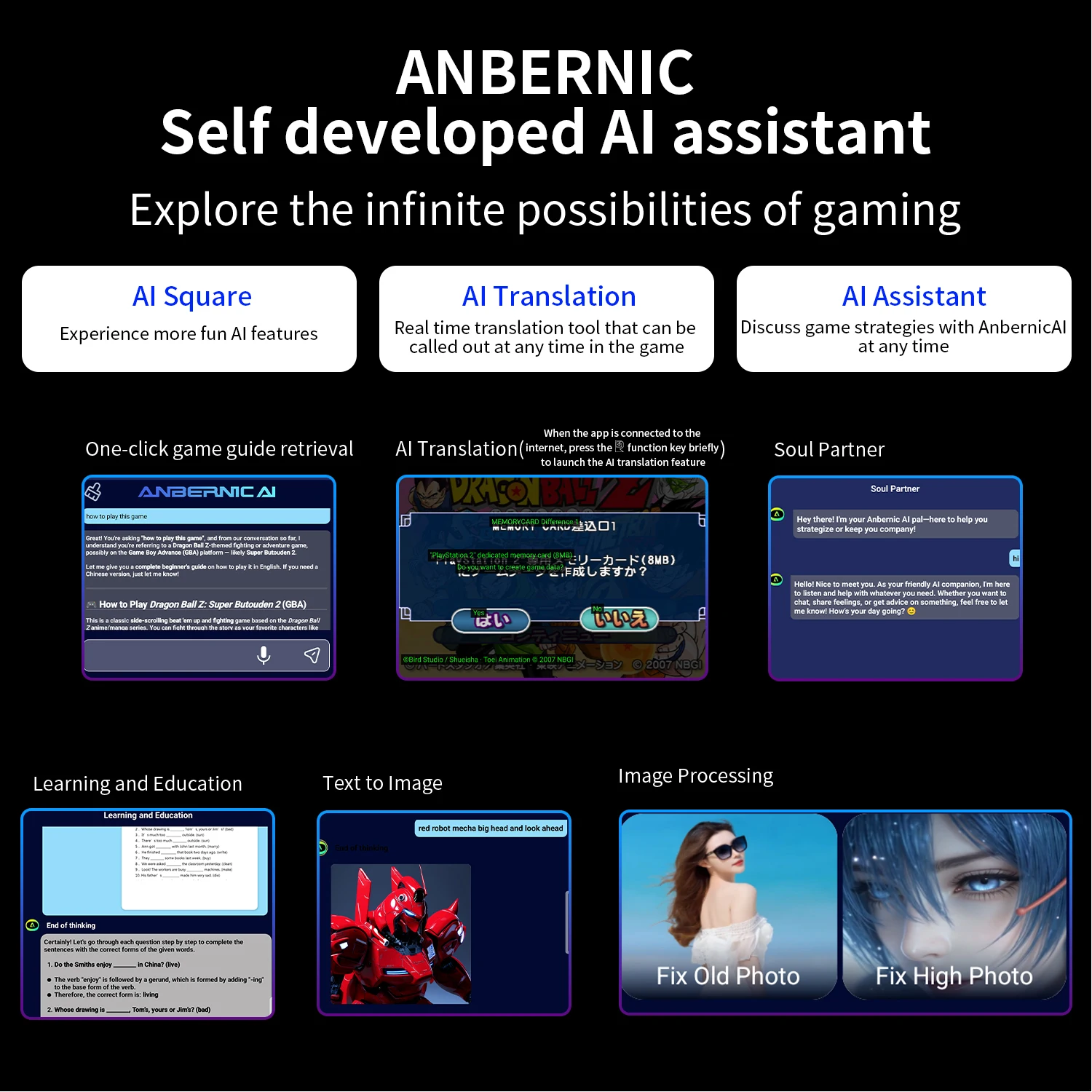 Anbernic RG 476H Retro Handhel - Gaming Console All In One incelemesi ve fiyatı