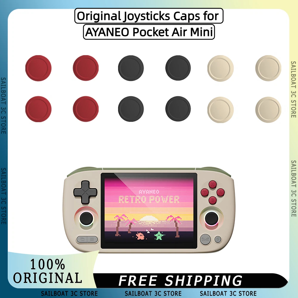 Original Joysticks Caps for AY - Gaming Console Ayaneo incelemesi ve fiyatı