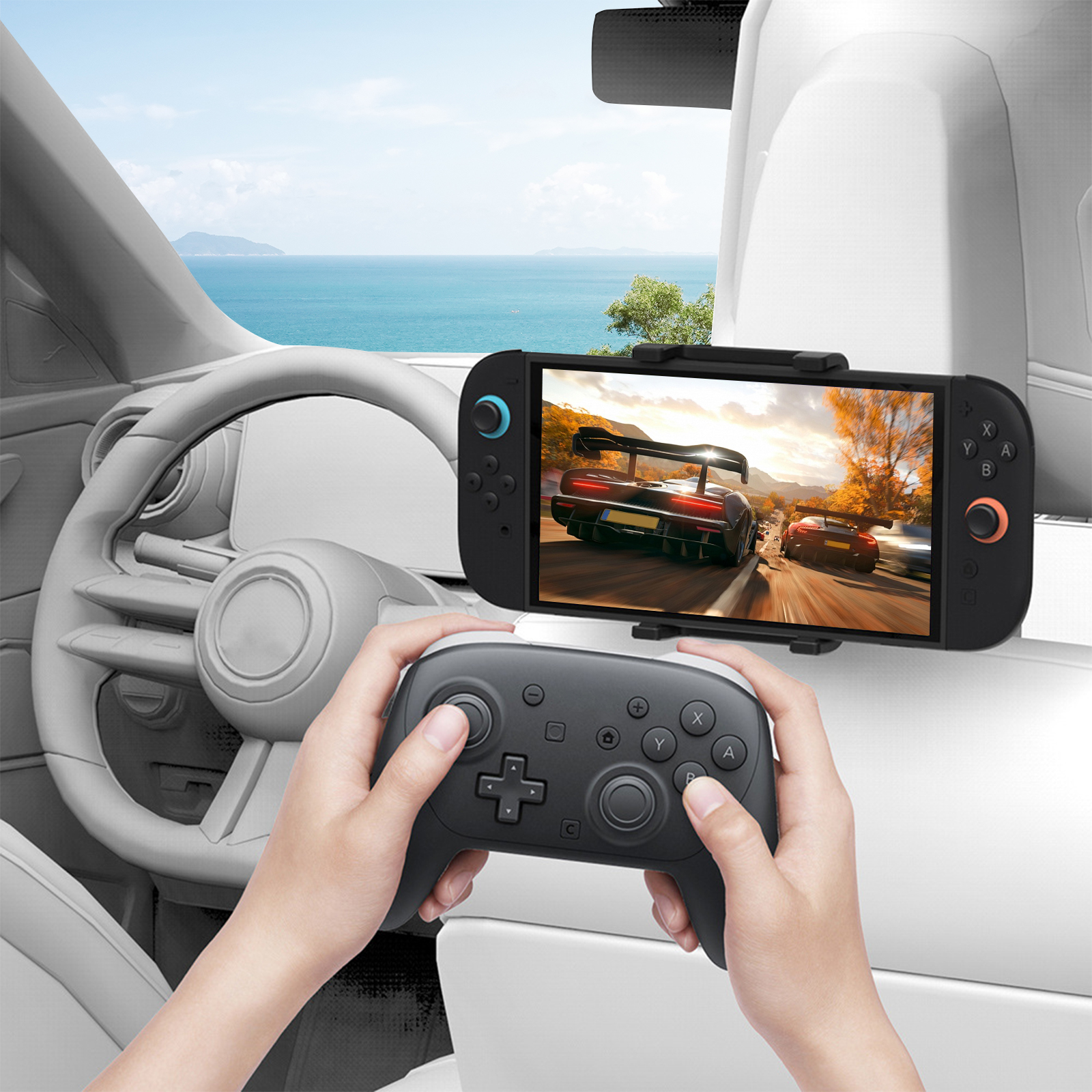 Car Headrest Mount Game Consol - Gaming Console Portable incelemesi ve fiyatı
