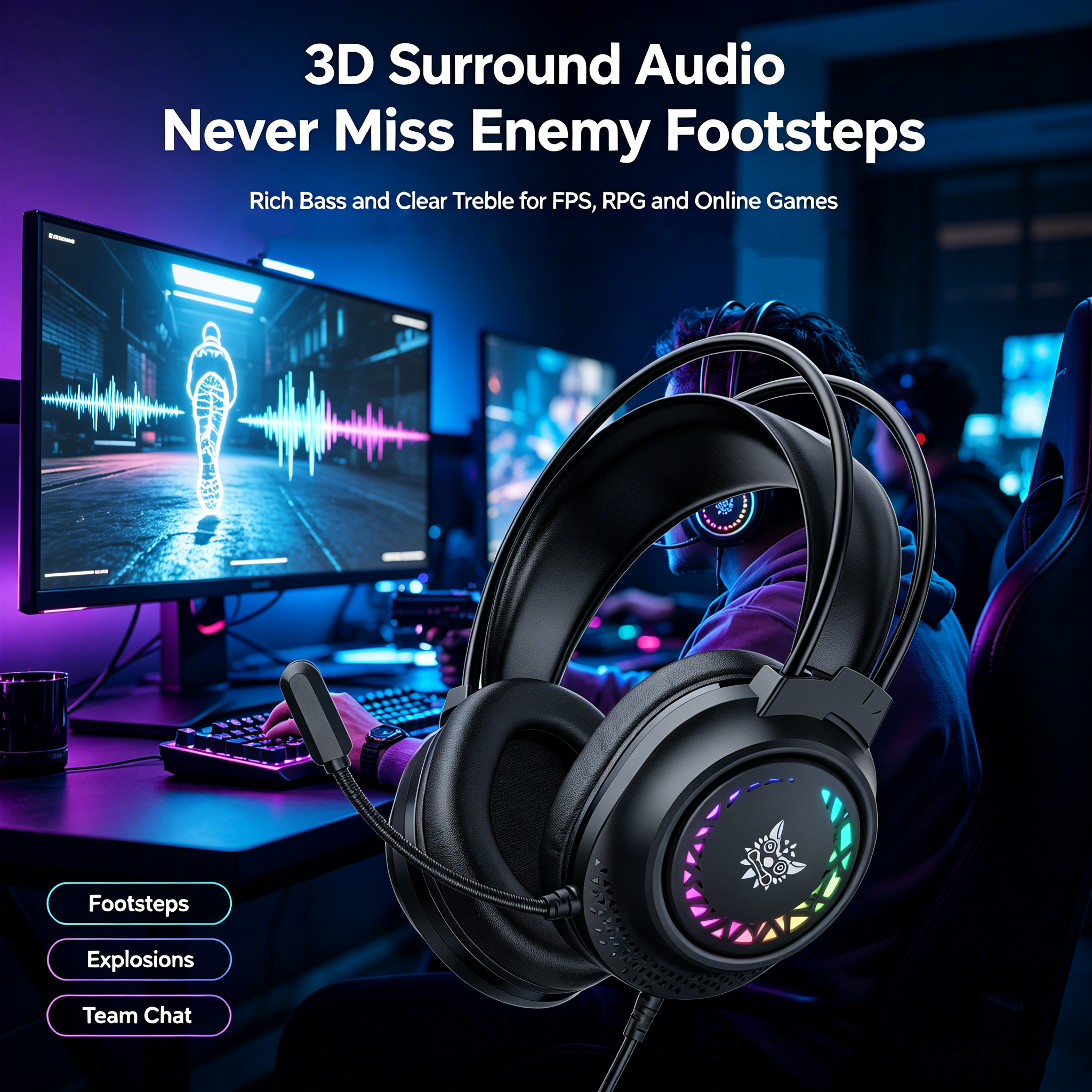 ONIKUMA wired gaming headset R - Gaming Console Headset incelemesi ve fiyatı