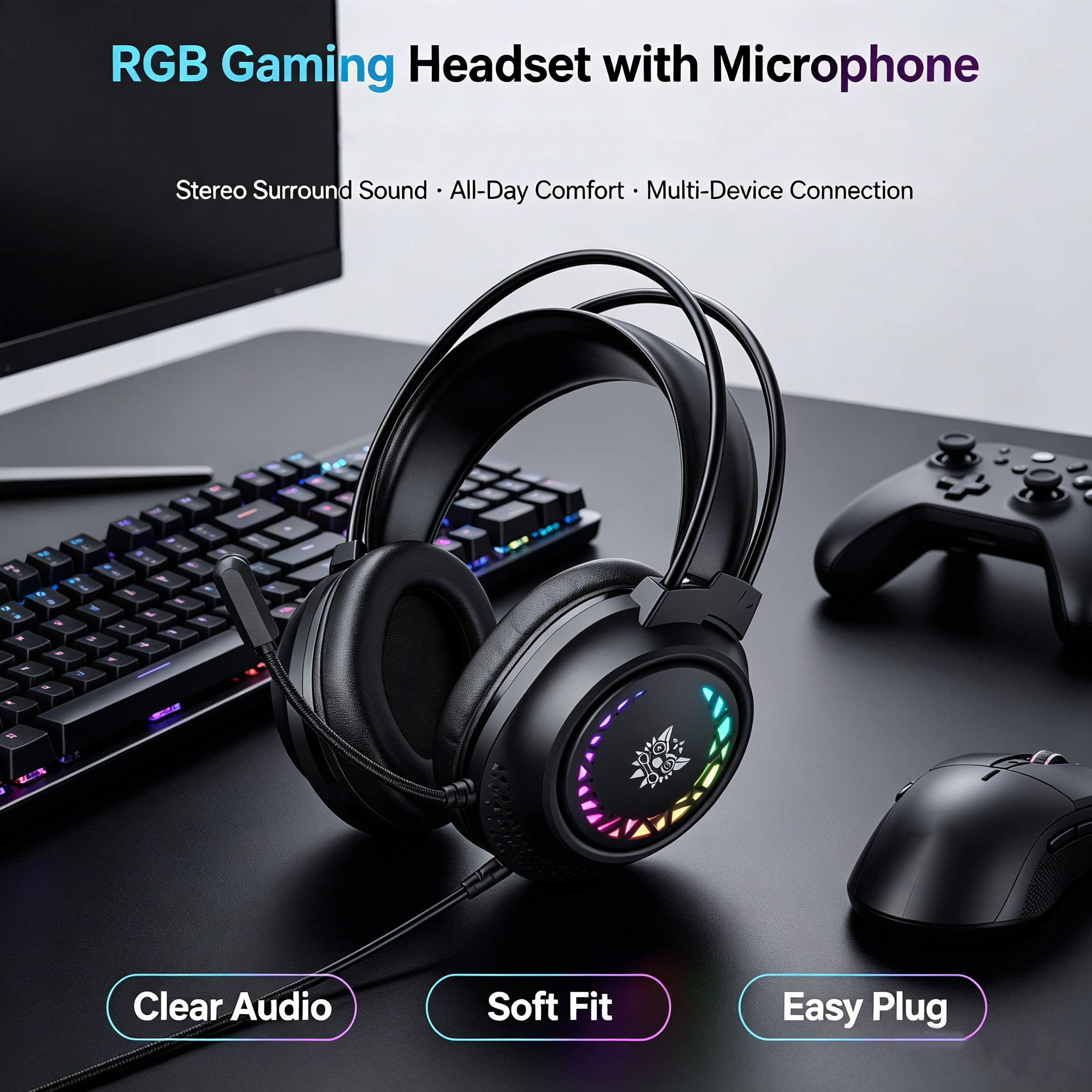 ONIKUMA wired gaming headset R - Gaming Console Headset incelemesi ve fiyatı