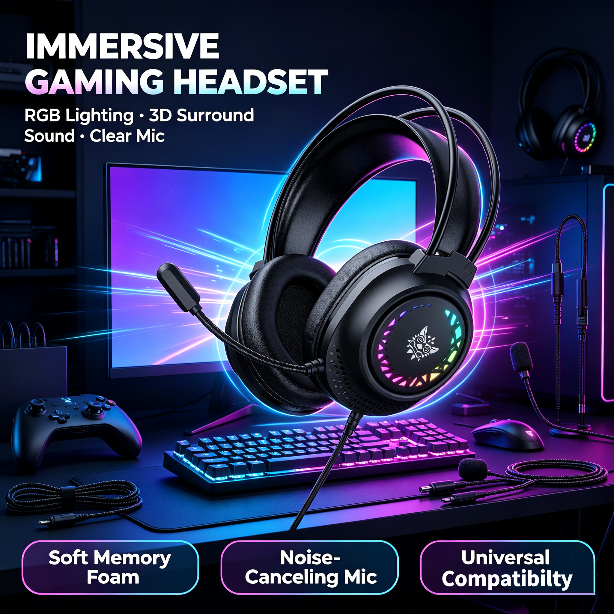 ONIKUMA wired gaming headset R - Gaming Console Headset incelemesi ve fiyatı