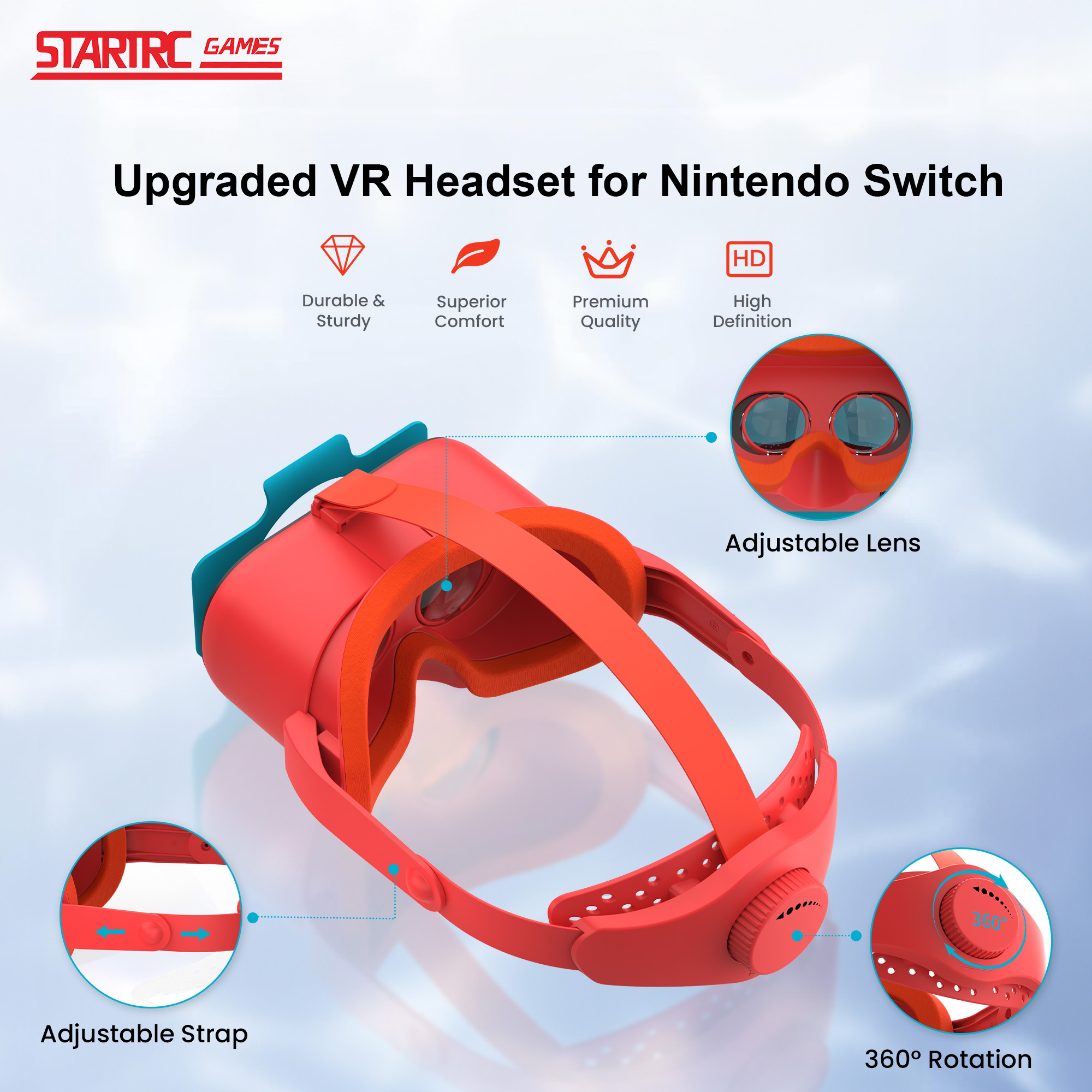 For Nintendo Switch/OLED game  - Gaming Console Vr Headset incelemesi ve fiyatı