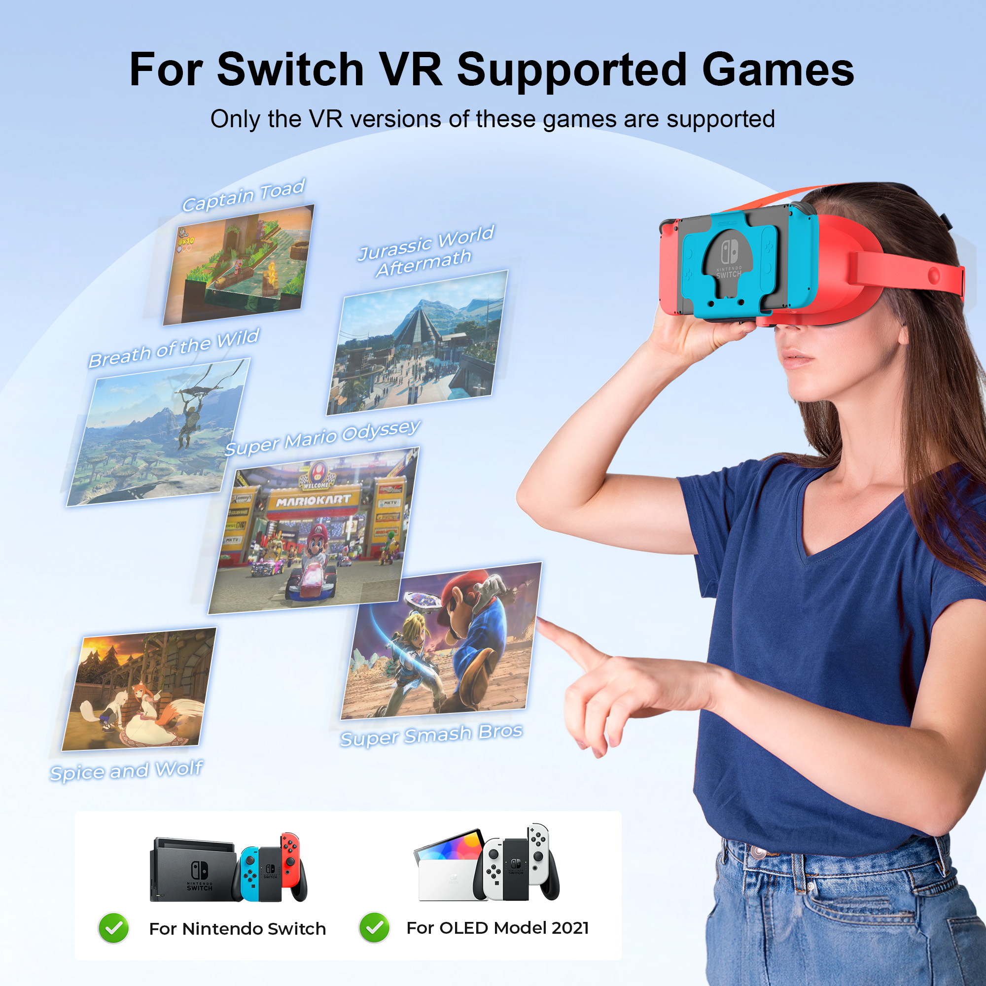For Nintendo Switch/OLED game  - Gaming Console Vr Headset incelemesi ve fiyatı