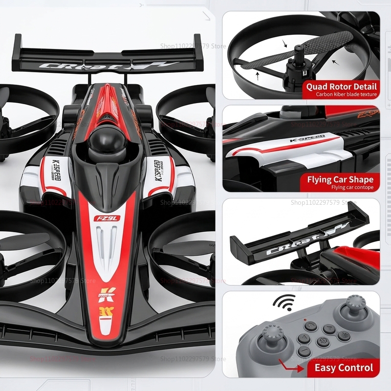Mini RC Flying Car Transformab - Gaming Console Cabinet incelemesi ve fiyatı