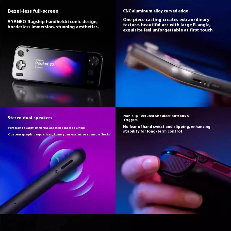 AYANEO Pocket S2 Pro Handheld  - Gaming Console Ayaneo incelemesi ve fiyatı